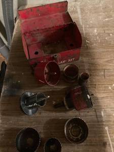 lot 3253 image: Assortment of a hole drillbits