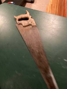 lot 3266 image: 29 inch saw