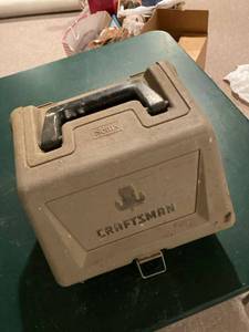 lot 3279 image: Craftsman router in case