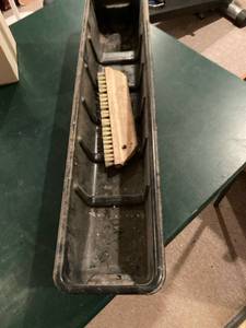 lot 3320 image: Wallpaper tray and brush