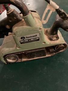 lot 3328 image: Rockwell 3 x 21 belt sand untested