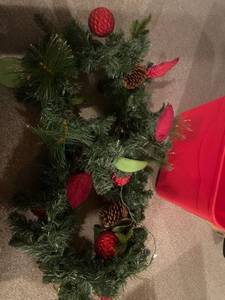 lot 4004 image: hanging light up christmas tree strip
