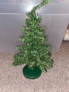 lot 4023 image: tiny mini christmas tree