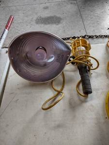 lot 1181 image: two electric lights