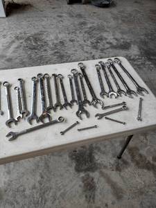 lot 1211 image: 25 piece metric set from 9 mm to 32 mm wisdom tool company