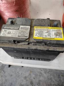 lot 1219 image: 12 volt car battery unknown condition