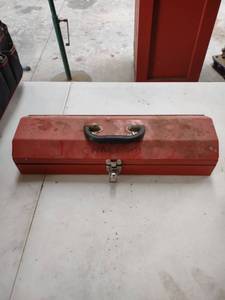 lot 1234 image: toolbox full of copper fittings