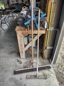 lot 1265 image: 38-in push room and a concrete mover