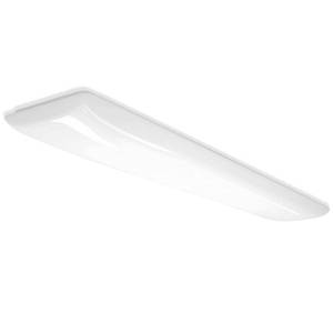 lot 20002 image: ANTLUX 4FT LED Flush Mount Puff Lights 60W, 6600 Lumens, 4000K Neutral White, 48 Inch Integrated Low Profile Flushmount Linear LED Cloud Ceiling Light Fixture for Kitchen, Laundry