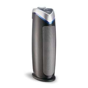 lot 20029 image: GermGuardian Air Purifier with HEPA 13 Filter, Removes 99.97% of Pollutants, Covers Large Room up to 743 Sq. Foot Room in 1 Hr, UV-C Light Helps Reduce Germs, Zero Ozone Verified, 22�, Gray, AC4825E