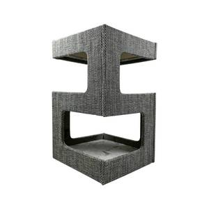 lot 20035 image: ISHARE Modern Cat Tree Cat Furniture Multi-Level Spacious Perch Cat Tower 24 Inch Luxury Cat Tree Stand House Cat House Removable Particle Board Cat Condo for Kittens Indoor (CT506)