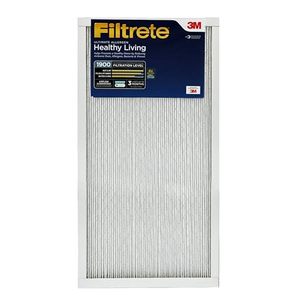 lot 20045 image: Filtrete 14x30x1 AC Furnace Air Filter, MERV 13, MPR 1900, Premium Allergen, Bacteria & Virus Filter, 3-Month Pleated 1-Inch Electrostatic Air Cleaning Filter, 2-Pack (Actual Size 13.81x29.81x0.78 in)