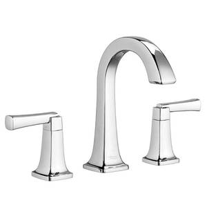 lot 20088 image: American Standard 7353801.002, Townsend 8-Inch Widespread 2-Handle Bathroom Faucet 1.2 GPM, Chrome