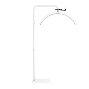lot 20090 image: ebrlaxin Half Moon Light - LED Lash Lamp for Eyelash Extensions for Tattoo Artists, Nail Tech, Esthetician - Cool, Warm Lamp with Adjustable Brightness & Height - with Phone Holder