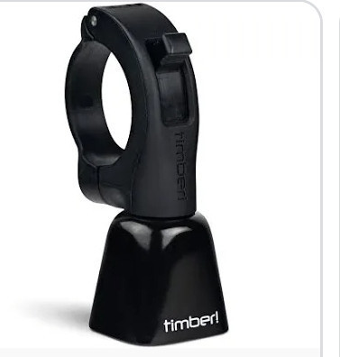 lot 68189 image: Timber Mountain Bike Bell - Bolt-on Model Yew - Multi-use MTB Trail Bell with Dual Modes