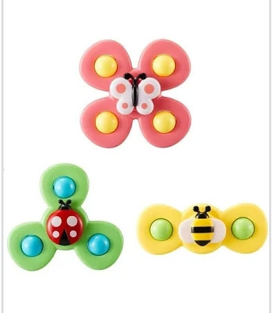 lot 68257 image: Baby Bath Spinner Toy