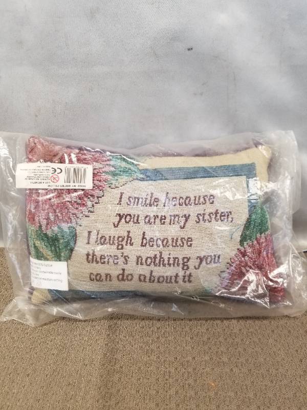 lot 89658 image: MY SISTER PILLOW