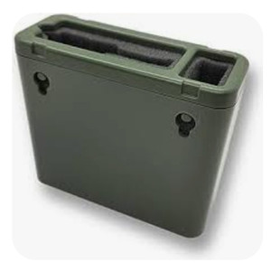 lot 24048 image: TacBox Mini SC for Pistols - Subcompact Handgun Fast Access Mountable Holster Box for Vehicles, HomeOffice & More