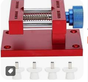 lot 24061 image: Adjustable Watch Back Case Cover Opener Remover Wrench Repair Tool - Red