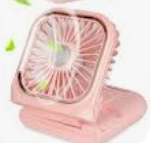 lot 24072 image: Mini Fan Portable Handheld Fan Rechargeable Small Battery Operated Personal Fan all in 1 as Power Bank, Phone Holder, Hand Held Fan, Mini Desk Fan, Travel Fan, USB Fan, 3000 mAh, 4 Speed