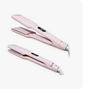 lot 24122 image: 1.57in Hair Straightener, 3D Float Ti Plate Flat Iron, 17s Fast Heat Straighten With 9temp, Hair Irons With Anti-Scald Touchpad Handle Lock And 60mins Auto Shut, Iron Is Ideal Gift For Girls