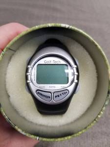 lot 34636 image: GOLF - TECH MULTI-FUNCTION GOLF WATCH