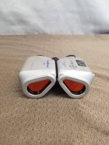 lot 34650 image: Tasco Play By Play Radio Binoculars 8x Magnify Amfm Tuner W Case & Accessories