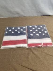 lot 34651 image: LOT OF 3 X 5 AMERICAN FLAGS