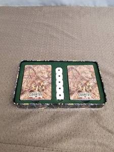 lot 34653 image: Poker cards From Mossey Oak . Deer Themed Card Set With Dice