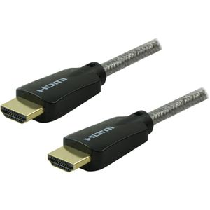 lot 23430 image: GE Premium HDMI Cable with Ethernet 6 ft. Full HD 1080P 4K - Retail $77.78