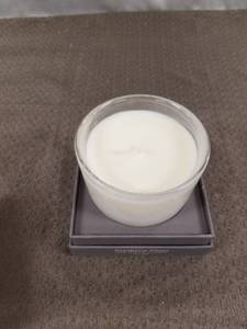 lot 23466 image: Demdaco Cranberry Cheer Giving Cheers Soy Blend Candle White Size 7
