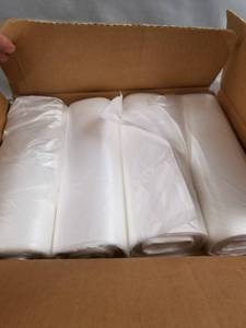lot 23520 image: LOT OF CLEAR TRASH BAGS