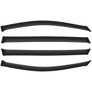 lot 5648 image: ROADFAR Fits for 2004-2009 for Toyota Sienna Window Outside Mount Window Deflector Rain Guard 4Pc Set