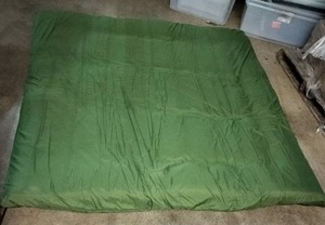 lot 5653 image: Portable Bed Approximately L 77 X W 73Inch Green