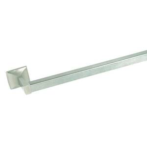 lot 7863 image: Design House 539148 Millbridge Classic 24-inch Towel Bar for Bathroom Bedroom Closet or Kitchen Satin Nickel