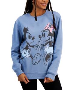 lot 8186 image: Disney Juniors Mickey & Minnie Crewneck Sweatshirt
