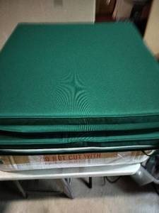 lot 9845 image: Outdoor Green Pillow 22in
