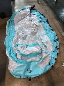 lot 9864 image: Inflatable Pool Penguin Boat