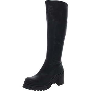 lot 9906 image: Madden Girl Womens Coretta Stretch Knee-High Boots Black 7 Medium (B M) - Retail $113.79