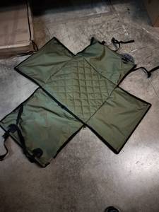 lot 9920 image:  Jeffergarden Firewood Tote Bag, Firewood Firewood Carrier, Firewood Bag Carrier Foldable Heavy Duty Wear Resistant with Zippers for Garden ArmyGreen (Army Green