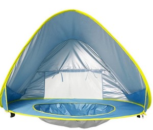 lot 1016 image: Ultimate Baby Beach Tent Blue