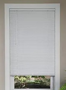 lot 1977 image: Mirrotek Cordless 1 In Window Blinds In White. 29In Wide