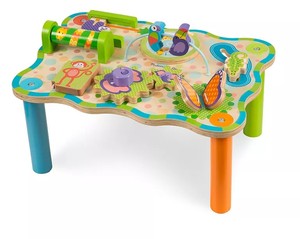 lot 1985 image: Melissa And Doug First Play Jungle Activity Table