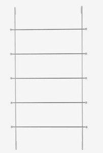 lot 5654 image: Organize It All. Over The Door Towel Rack