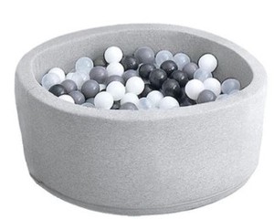 lot 7878 image: Unbranded Kids 34in Memory Foam Kids playpen (balls not included)