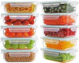 lot 9910 image: Bayco Glass Tupperware