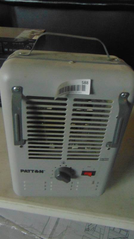 lot 588 image: heater