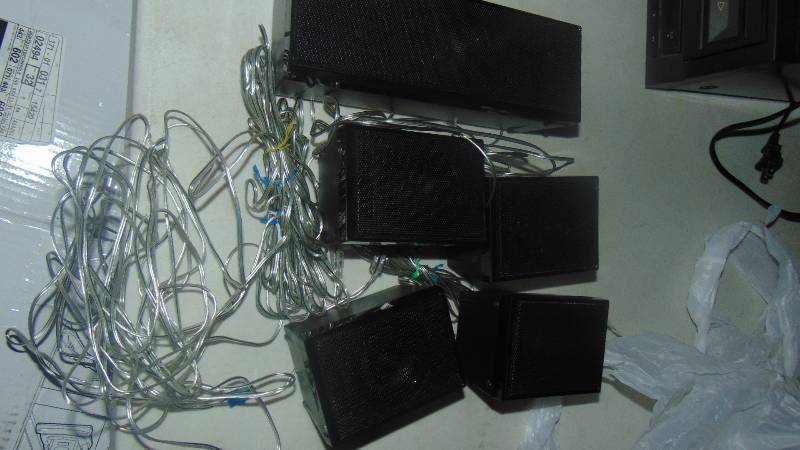 lot 589 image: surround sound system