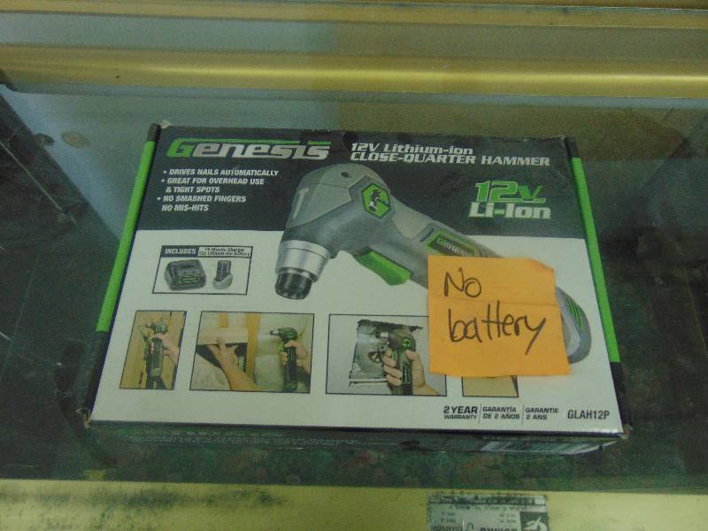 lot 617 image: 12V close quarter hammer