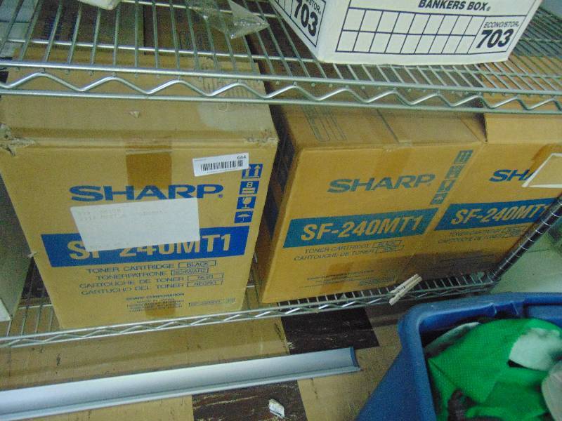 lot 644 image: 20 Sharp SF-240MT1 toner cartridges